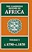 Produktbild The Cambridge History of Africa: From Ca. 1790 to Ca. 1870