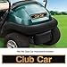 Roykaw Club Car Front Name Plate/Emblem for Precedent Golf Cart Models, Replaces OEM # 102502601- Black/Gold