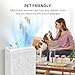 AromaRoom HEPA14 Air Purifier for Large Rooms up to 2100 Sq Ft, Smart PM 2.5 Sensor & Auto Mode, 99.99% Removal of Dust, Pollen, Pet Dander, Ultra-Quiet 22dB for Bedroom, Office - White
