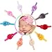 Susenstone 10pcs Baby Girl Elastic Multicolor Flower Headband Rhinestone Hair Band