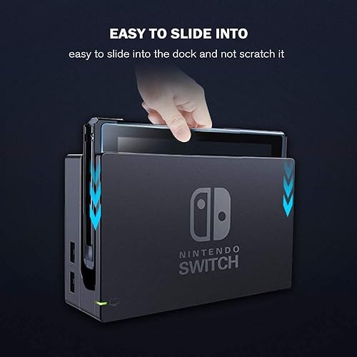 Miniatura 8 de SEVENTHGO Paquete de 2 protectores de pantalla de vidrio para Nintendo Switch, protectores de pantalla de vidrio templado para Switch, protector de