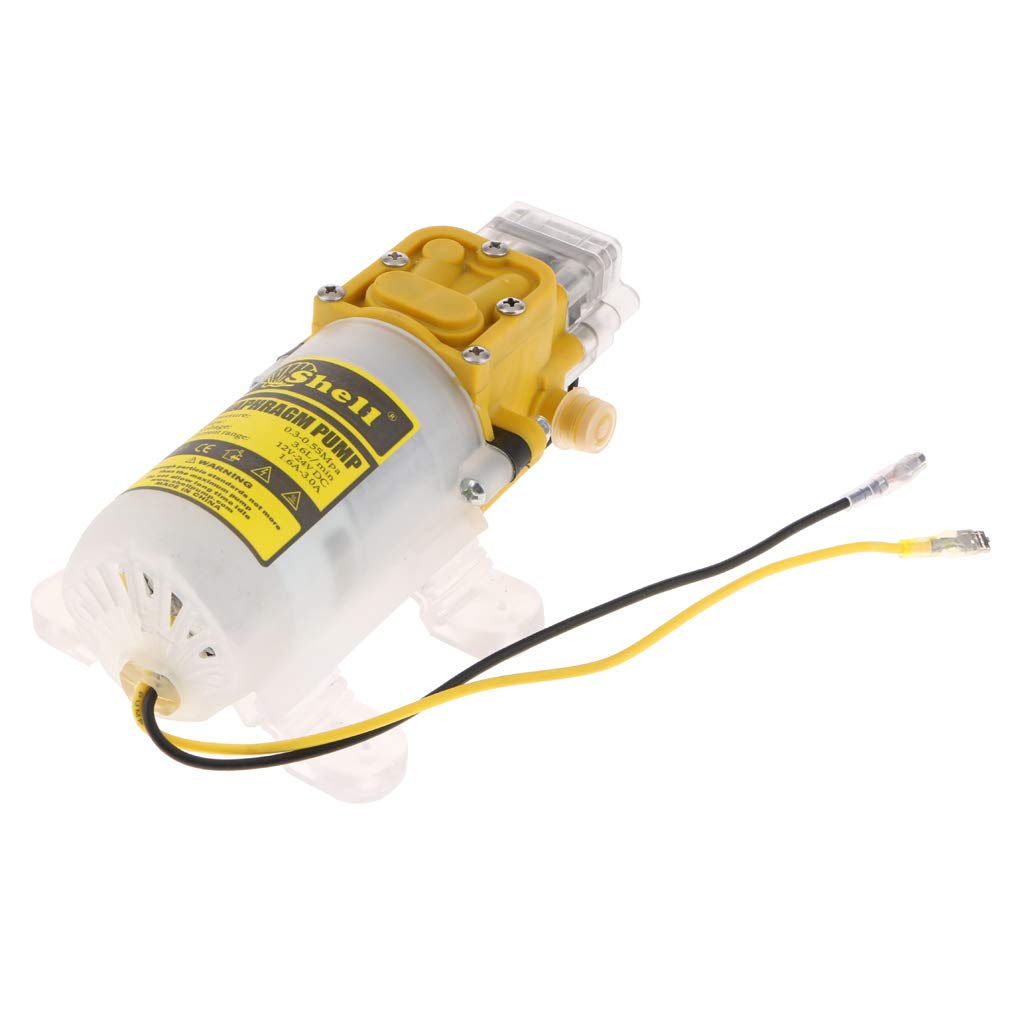 Bomba pulverizadora de presión de agua de diafragma eléctrico agrícola CC 12 V 75 PSI