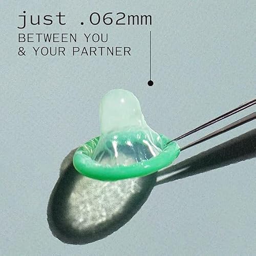 Kimono Microthin Ribbed + Sensi-Dots I Textured Lubricated Condoms For Her I 5X Tested, Stronger, Reliable I Form-Fitting Shape I Made With Premium Natural Latex I 12 Count #TOP4