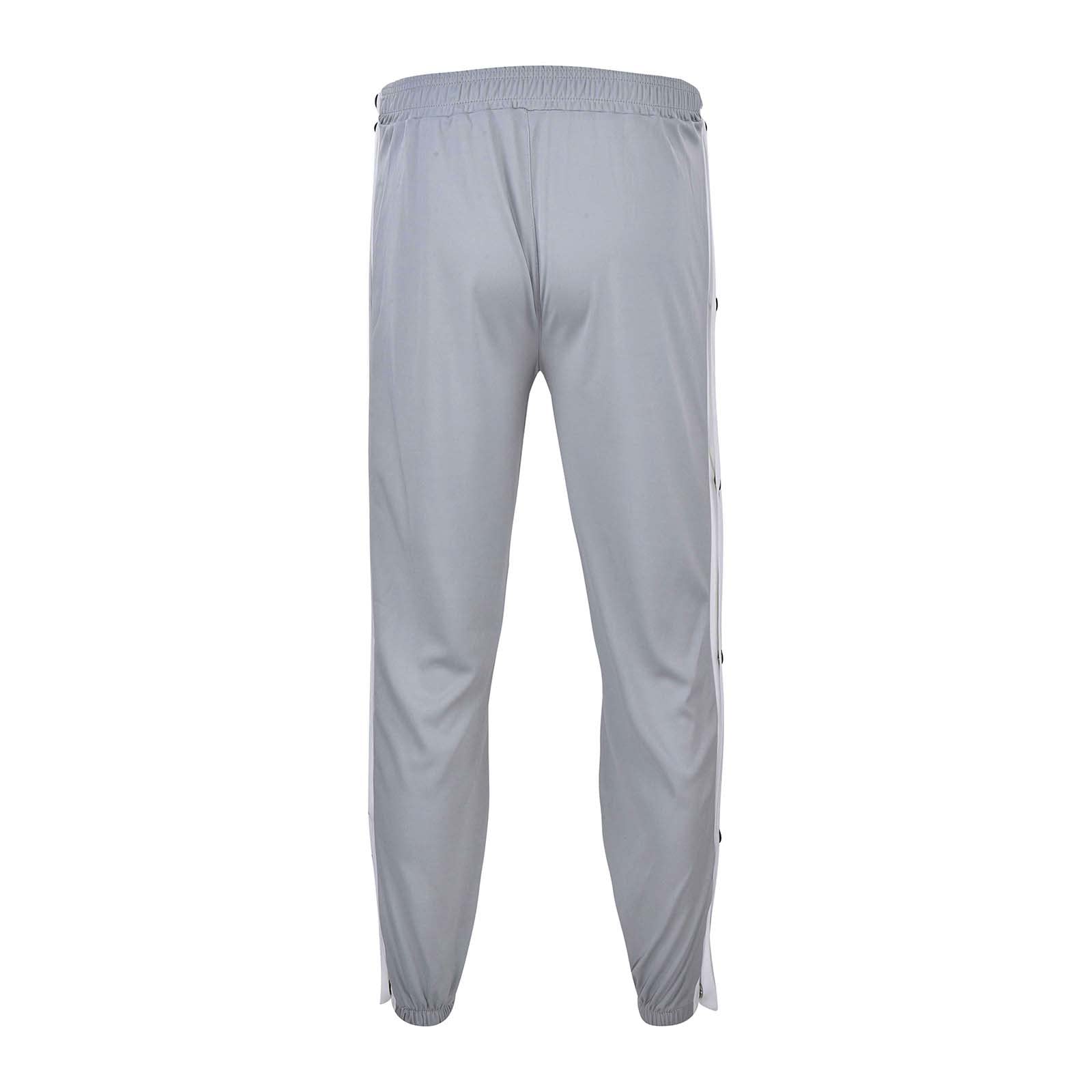 Jogginghose Damen, Reha Hose Damen, Seitlich Zu öffnen Unisex Elastische Sporthose mit Seitlicher Knopfleiste Lange Baggy Trainingshose Casual Sweatshose Sportswear Trainingsanzug Basketball 2024