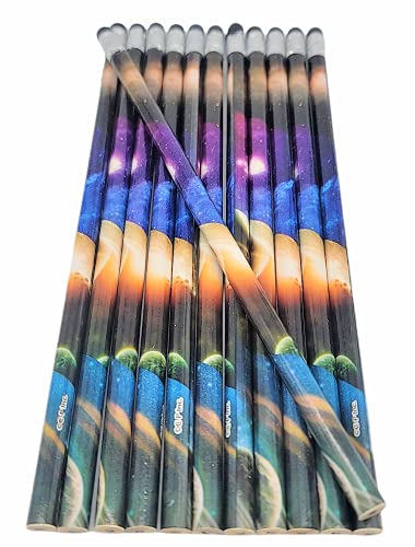 Lápices Zugar Land 7.5" con Diseño Espacial Pack x24 miniatura 5