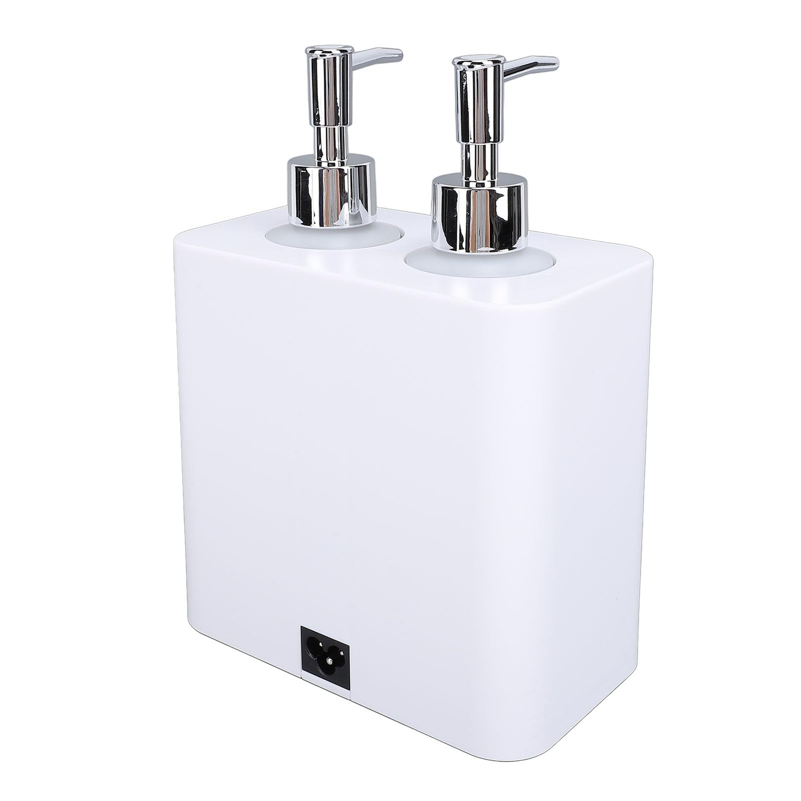 TARSHYRY Profesjonalny Podgrzewacz do OlejkóW do Masażu z regulacją Temperatury, Dwa Otwory, 4 Butelki Po 250 Ml Użytku Domowego W Salonie Spa, materiał ABS, Moc 100 W (wtyczka UE)