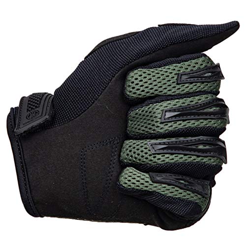 Image of Royal Enfield Rambler Gloves Olive 2XL 24CM(RRGGLK000035)