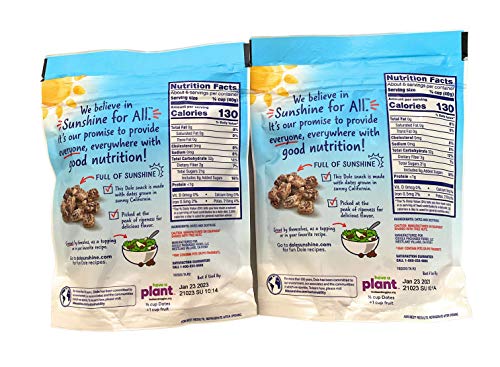 image for Dole California Chopped Dates (Pack of 2), 8 Ounce (Pack of 2)