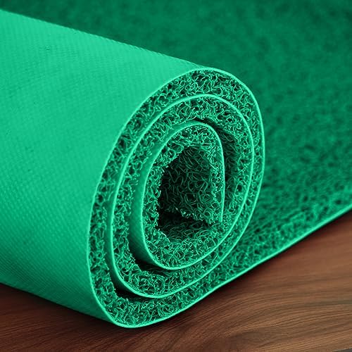 LifeKraftsCushion Noodle Floor Mat for Entryways| Dirt/Mud Trapper | 2ft x 4ft Green | Heavy Duty Waterproof Indoor/Outdoor Floor Mat for Entry, Entrance, High Traffic Areas, Easy to Clean