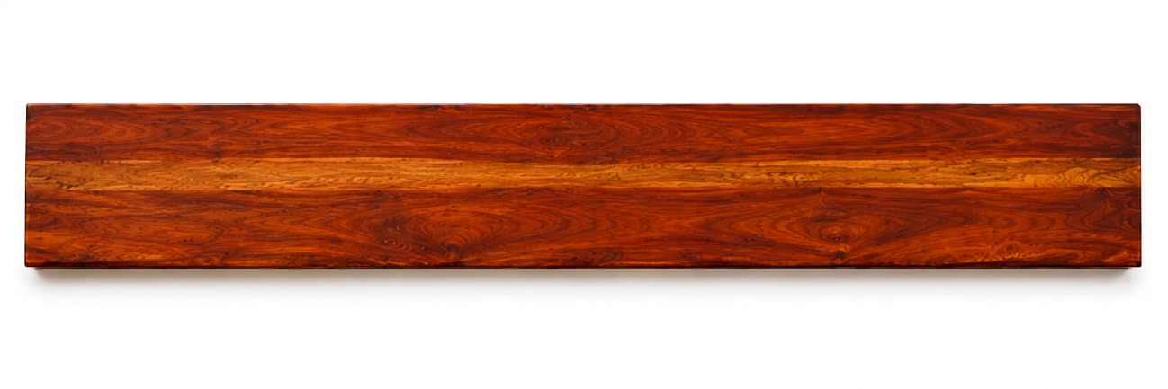 Solid Sheesham Wood Plank Honey Finish 10 cm Wide 1.91 cm Thick (55) | Polished Surface, Natural Wood Grain, Wooden Board, High Gloss Finish, Sturdy Construction-image-32