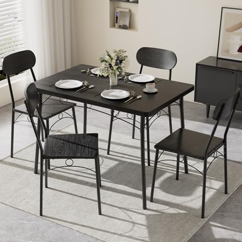 VECELO Compact Dining Table Set