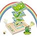 Wooden Puzzles for Kids Age 4-8, 5 Layers Life Cycle of a Frog Montessori Jigsaw Puzzle for Kids, Children Preschool Learning Educational Puzzles Toys for Boys and Girls