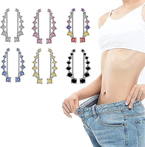 BIERDAN Boucles d'oreilles magnétiques en forme de cercle de lympha, boucles d'oreilles magnétiques pour détox, acupression amincissante, boucles d'oreilles tendance en oxyde de zirconium pour femme Cover