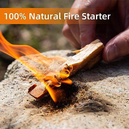 image for Mederlo 2 lbs Fatwood Fire Starter Sticks, 100% Natural Kindling Firew