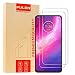 Produktbild [2 Pack] PULEN Panzerglas Schutzfolie für Motorola One Hyper , 9H Glas Display schutzfolie [Anti-Kratzen] [Bubble-frei][Fingerabdruck-frei] HD Klar folie