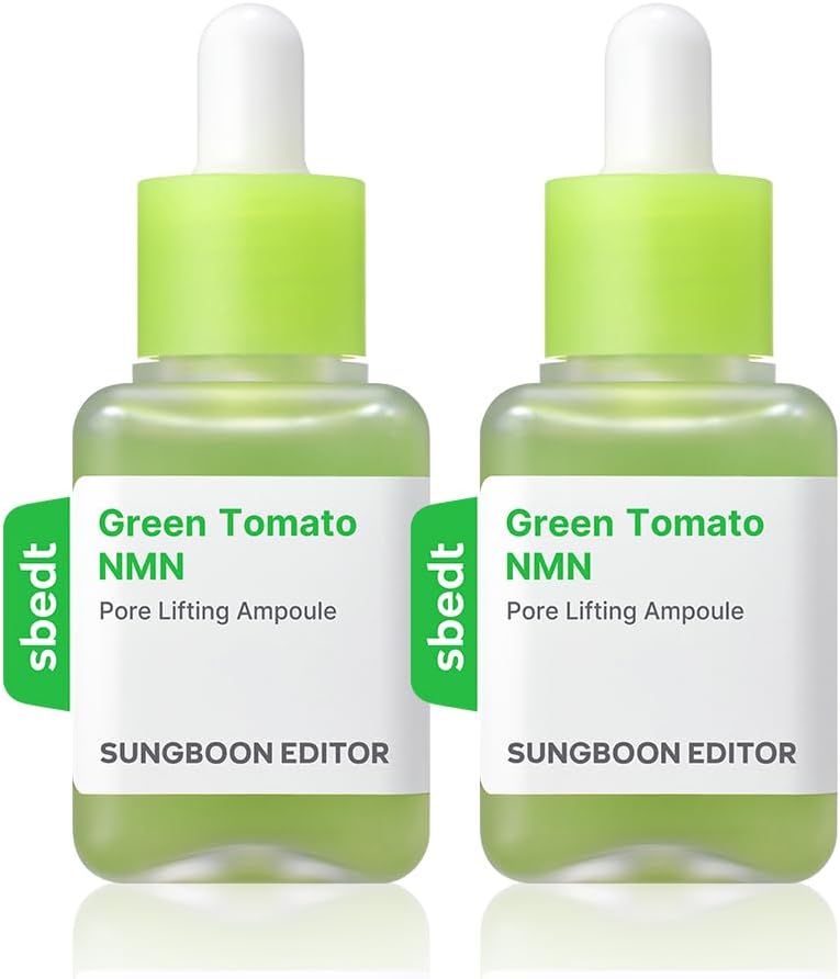 【成分エディター】グリーントマト NMN ポアアンプル 40ml 2個セット 美容液 毛穴ケア ハリ 保湿 エイジングケア 韓国スキンケア