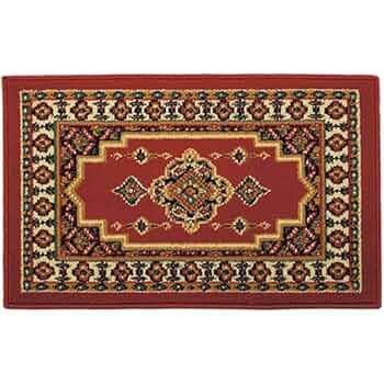 Y2296 ベルギー製 ウィルトン織 高密度 ペルシャ柄 絨毯 141×98