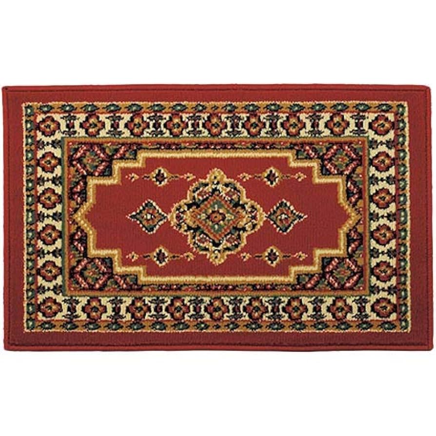 Amazon｜ジャパンインターリビング ウィルトン織ペルシャン柄