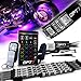10pc Aura Motorcycle LED Light Kit | Multi-Color Accent Glow Neon Strips w/Switch for Cruisers