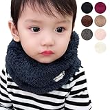 [Masonanic] ネックウォーマー キッズ 冬用 マフラー 子供 ベビー おしゃれ スヌード ふわふわ 幼児 男の子 女の子 子供用 暖かい シンプル 秋冬 (ベージュ)