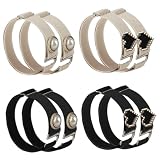 Correas de zapatos desmontables para tacones: livianas y fáciles de usar, una opción elegante para bailarinas, que agrega soporte adicional para tacones, cordones elásticos.