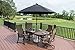 US Weight Patio Umbrella Base, Durable Outdoor Umbrella Base for Pairing with Patio Tables, Accommodates 1.0