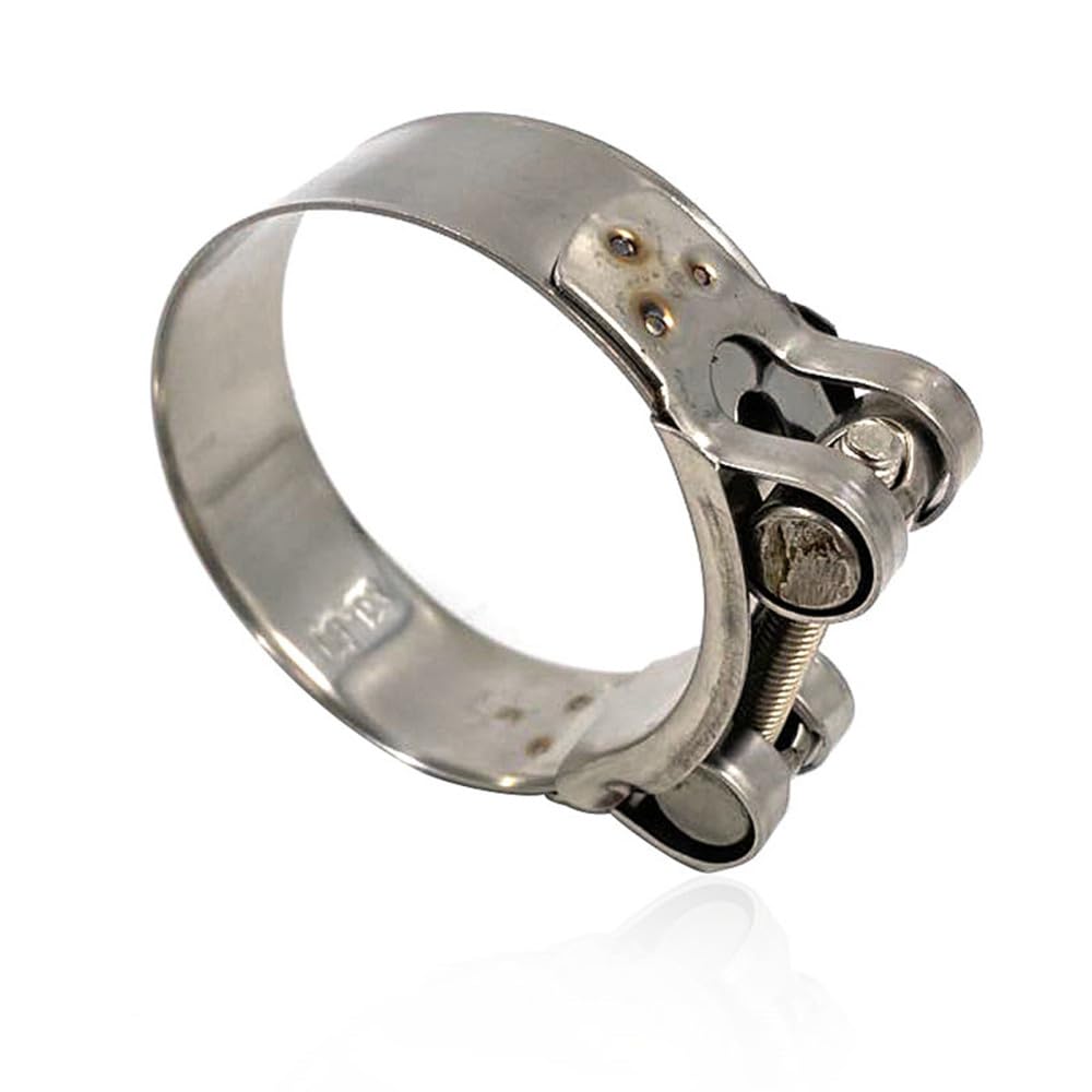 Jubilee Clips - Morsetto per tubi in acciaio inox, circolari, per tubi dell'acqua, carburante, morsetti di fissaggio per tubi dell'acqua, 56 mm, 59 mm