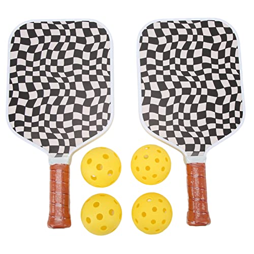 Jopwkuin Conjunto de raquetes de pickleball, conjunto de pickleball esportivo, núcleo de favo de mel