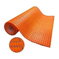 MAXKOSKO Heating Cable Underlayment Membrane, Easy Installation and Uncoupling Heated Floor Mat, Waterproof and Tile Anti-Fracture 108 Sq. Ft.