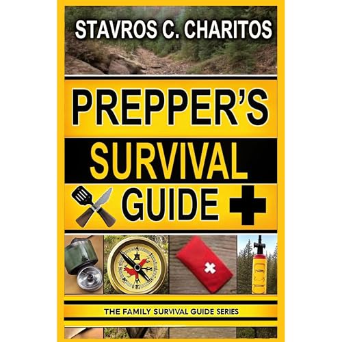 The Prepper&rsquo;s Survival Guide Audiolibro Por Stavros C. Charitos arte de portada