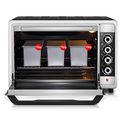 STBD-Kommerzieller und kommerzieller Großraumofen, 70 l, 2200 W, mit automatischer 360 ° -Heißluft-Drehgabel, kann zeitlich auf 120 Minuten