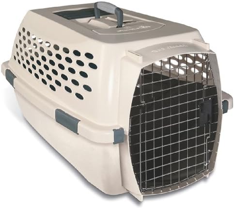 Petmate Ultra Vari Kennel, 23-Inch, For Pets 0-15 Pounds, Bleached Linen