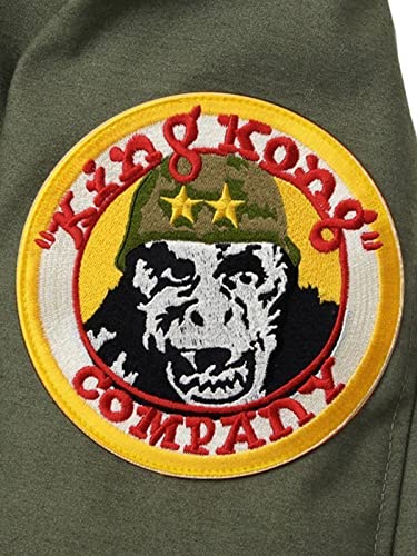 Mens M65 Taxi Driver Movie Robert De Niro Military Green Cotton Jacket | M65 Jackets3