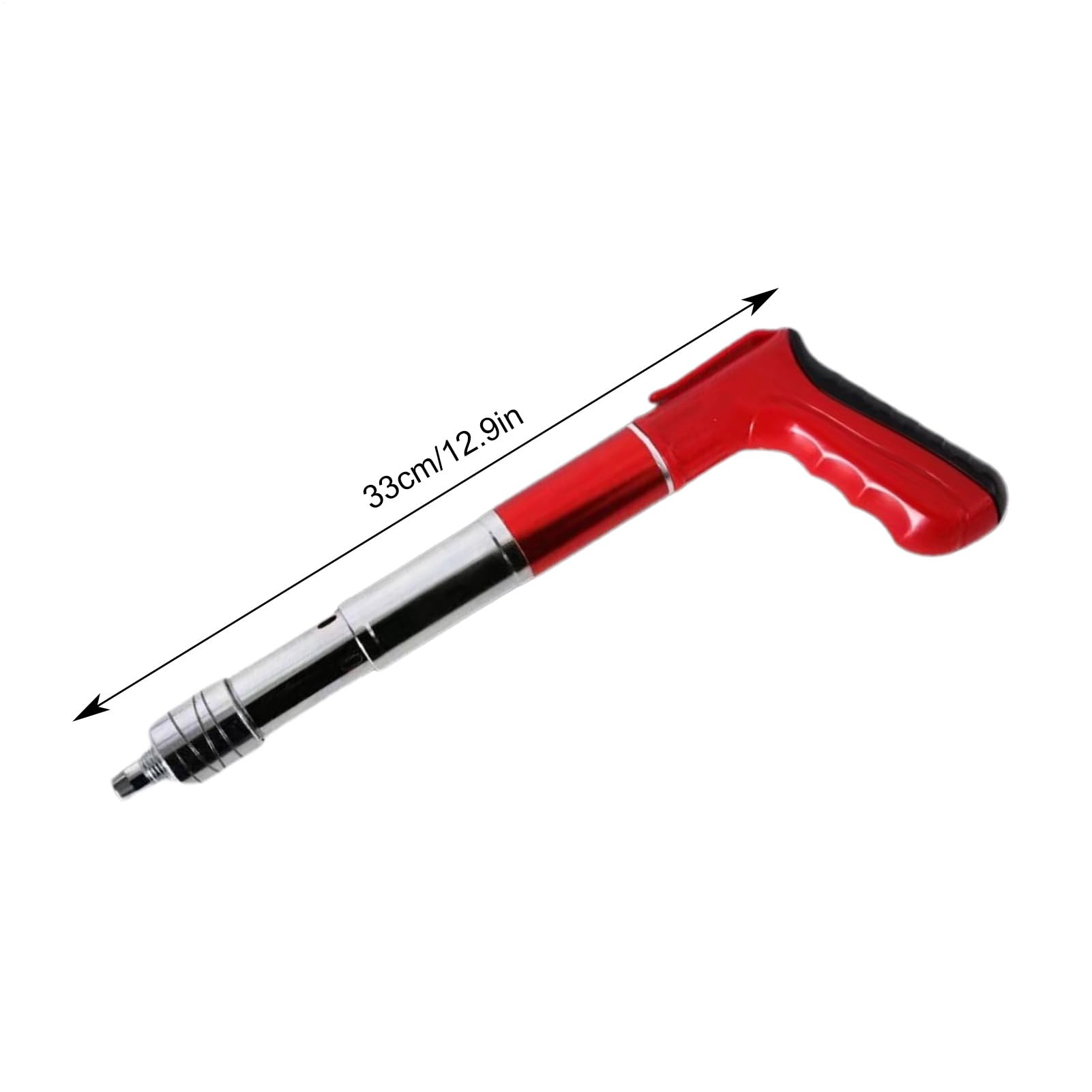 Cloueuse pneumatique portable, cloueuse pneumatique compacte – Machine à ongles manuelle, 5 vitesses, outil de fixation pour murs de briques rouges, murs en béton et planches en bois