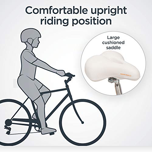 image for Schwinn Suburban Hybrid Bike, 26 Inch Mens and Womens Bike, 7-Speed Hy