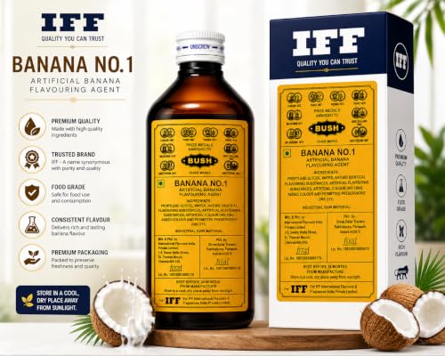 Image of IFF Bush, Banana No. 1 - 500 ML Pack