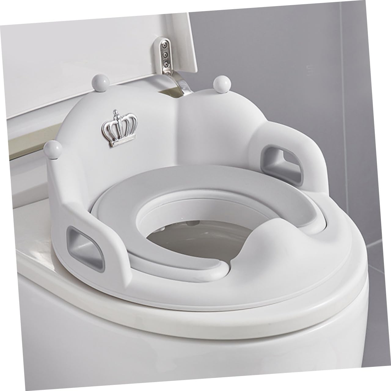 Asiento Pp Fácil de Limpiar Pequeños de Inodoro Niños Material Desmontable y Adecuado para Uso Doméstico, Adecuado para Niñas