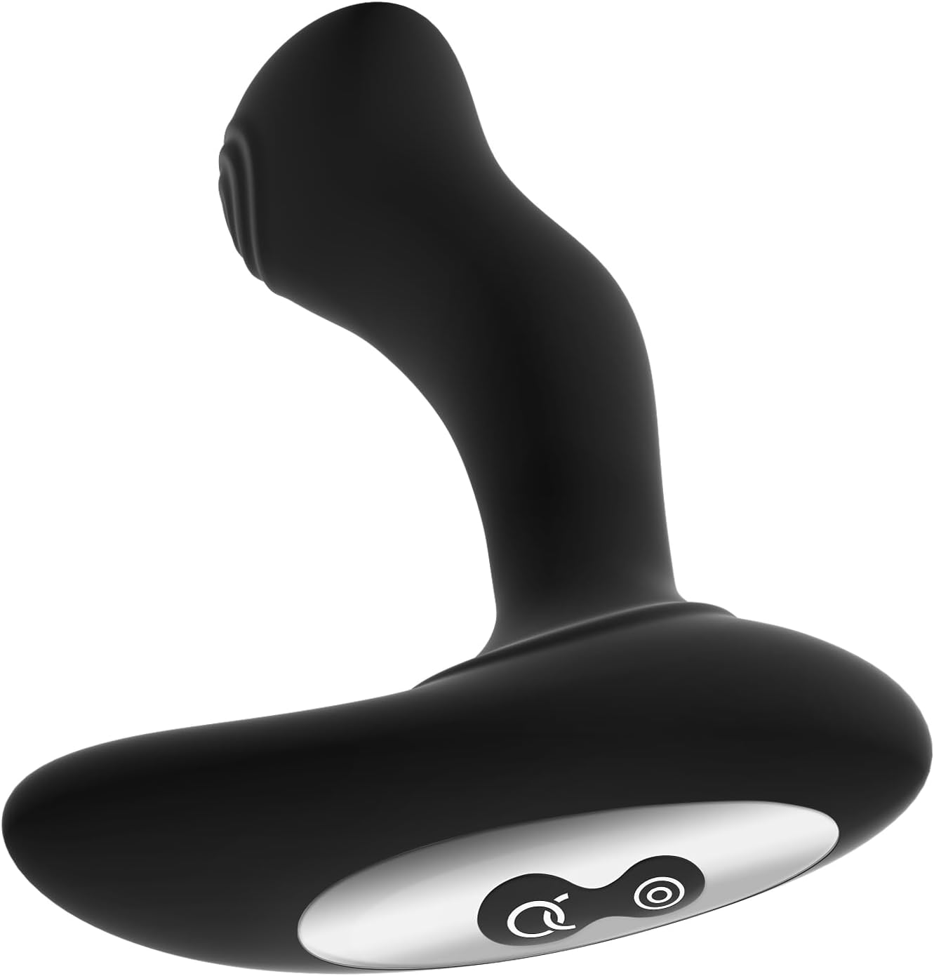 Forto Thumper Thumping Male Anal Vibrator & Prostate Massager - P Spot Vibrator with 5 Thumping & 8 Vibration Modes - Remote Control, USB Rechargeable, 100% Waterproof Male Sex Toys (Black)