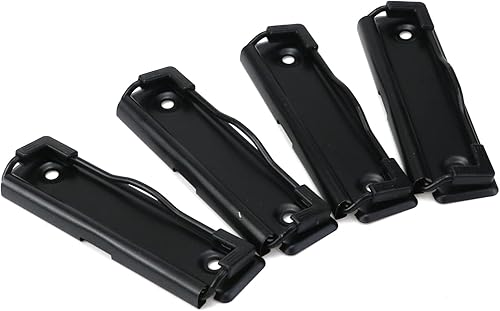 Miniatura 9 de Clips montables para portapapeles resistentes a granel, clips de metal duro para tableros duros para enfermeras, archivos de oficina, manualidades,