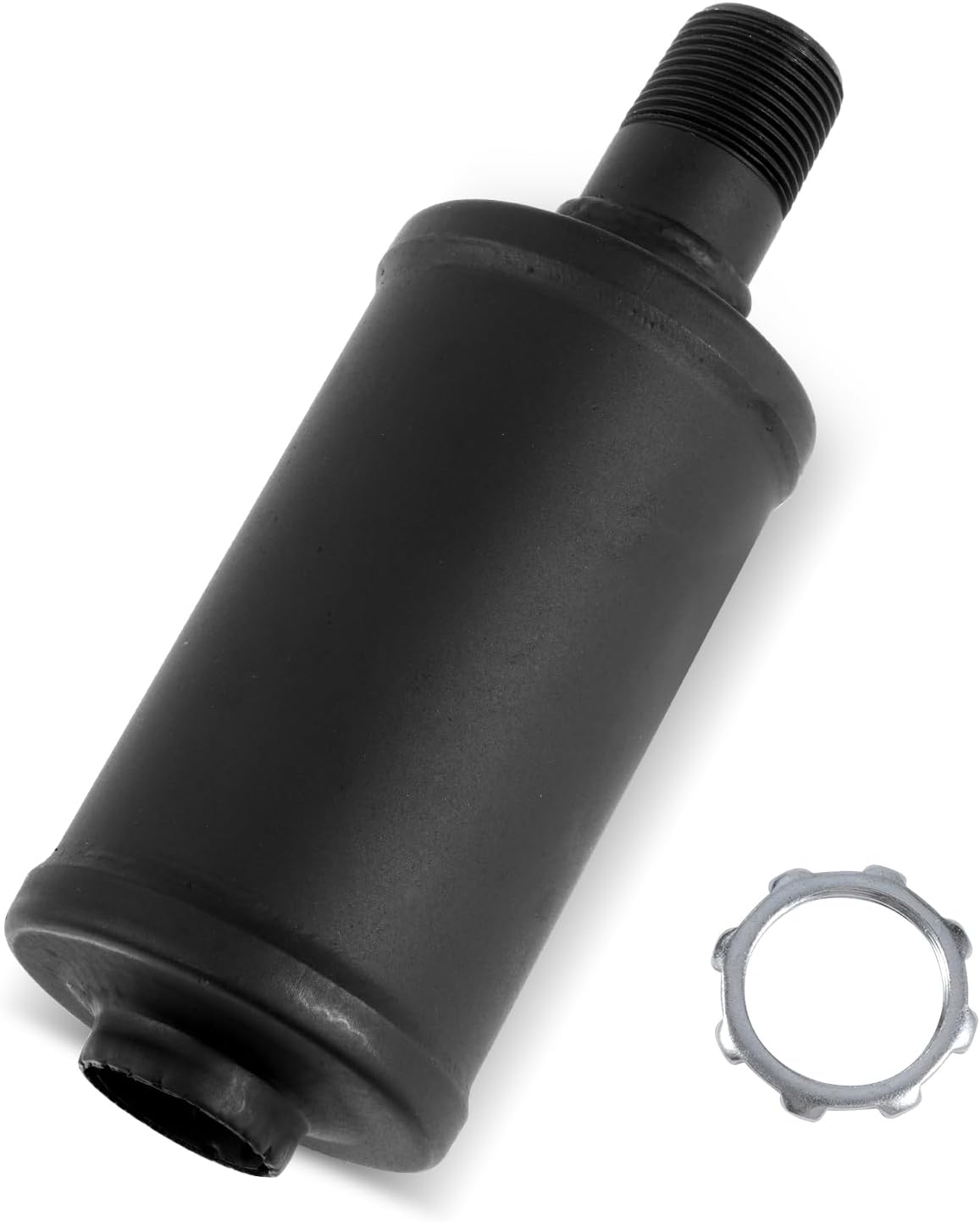 Upgraded Exhaust Muffler Silencer for Predator 196cc 212cc 301cc 420cc Coleman CT200u Trail 200 BT200x CT100u CC100x Go Kart Mini Bike Massimo Baja MB200 KT196 GX160 GX200 Clone 6.5 HP Engine(Black)