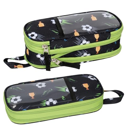 Bagseri Erweiterbares Federmäppchen Jungen - Federtasche für Kita & Schule