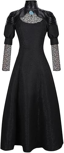 Miniatura 2 de Weixu Yennefer of Vengerberg - Disfraz de bruja para cosplay, vestido gótico, vestido gótico, disfraz de fiesta de Halloween para mujer