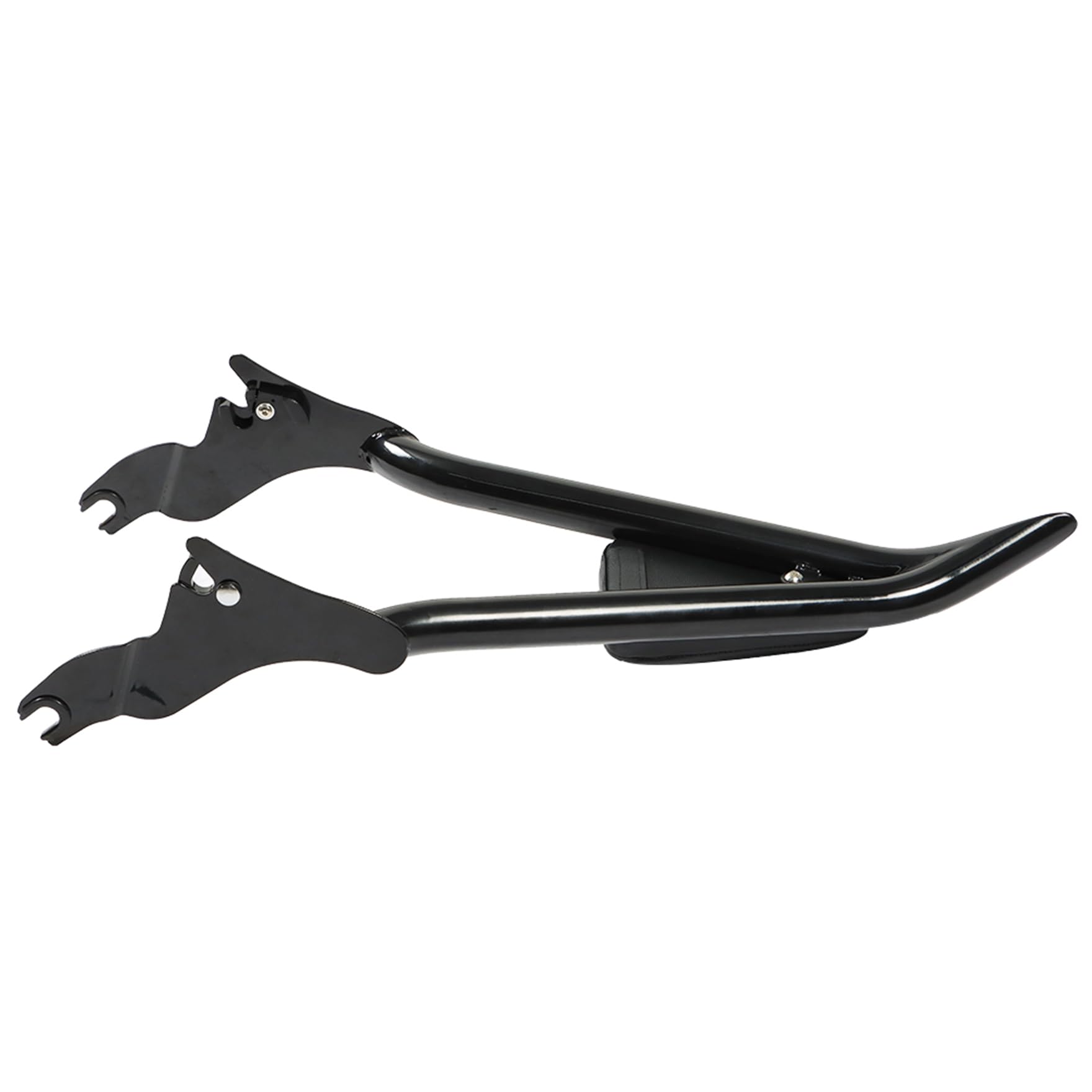Waltyotur 22" Detachable Backrest Sissy Bar With Pad For Harley CVO Road Glide, Road King 2009-2021 | Silver - View #5