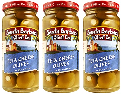 Santa Barbara 3pk Feta Cheese Stuffed 5oz