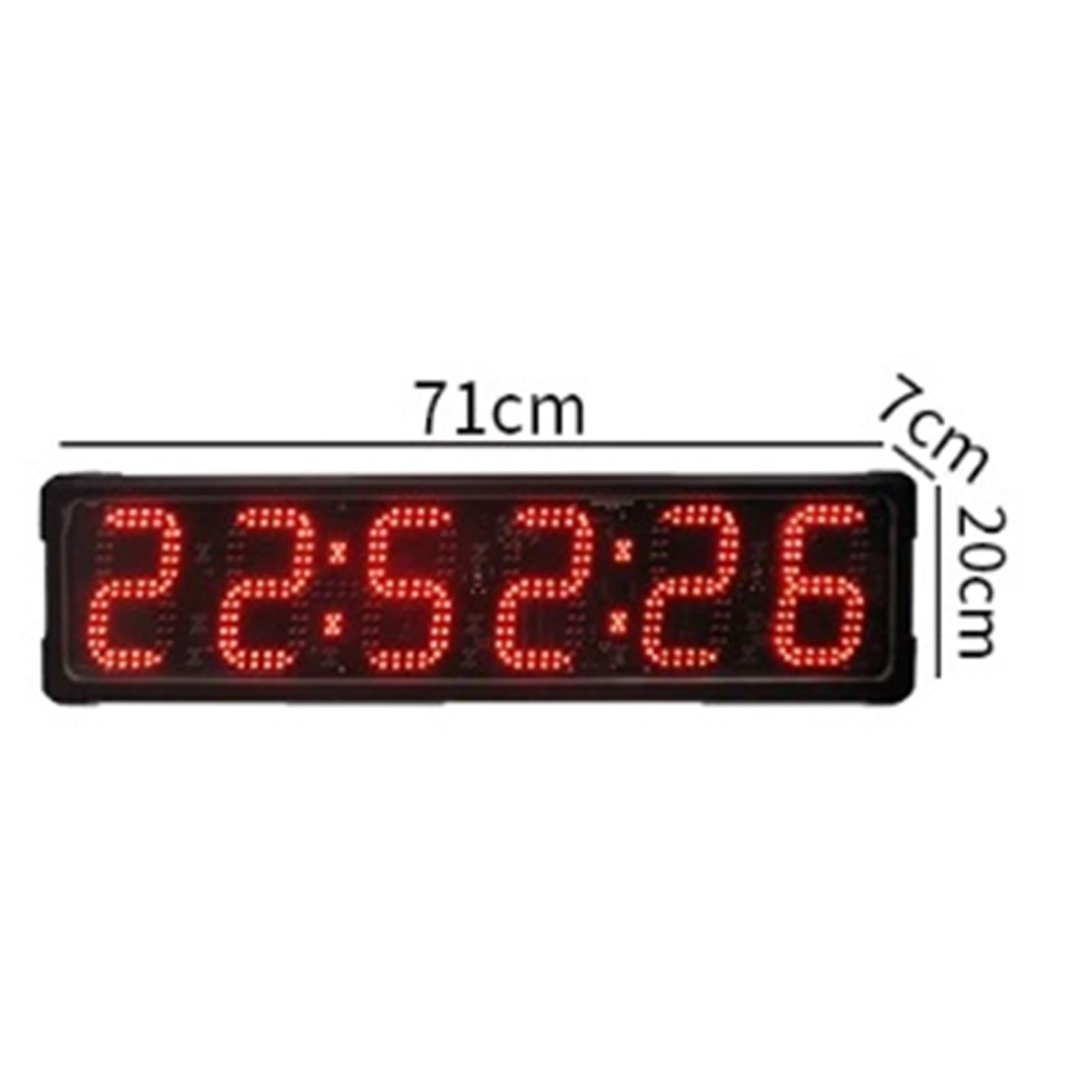 Timer na Siłownię, Zegar Zawodów Wspinaczkowych Z Dużym Ekranem | Prędkość Wyścigowa, Przycisk Ręczny, Indukcja Stopy, Automatyczny Pomiar Czasu