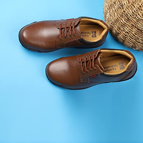 Image of Red Chief Nubuck Leather Casual Shoes for Men | Lace-Up Shoes for Men | RC3431
