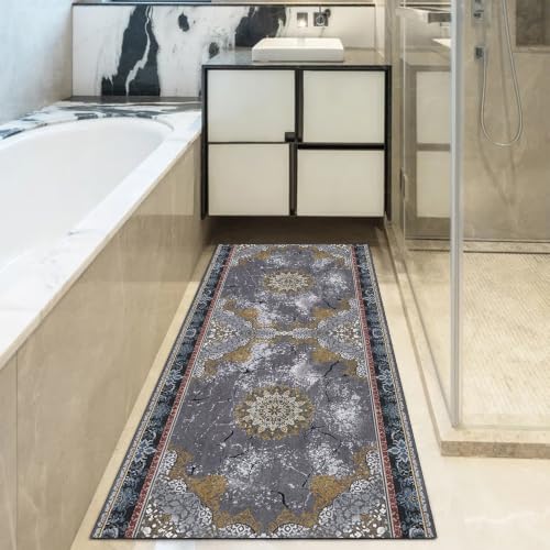 Alfombra de pasillo lavable que no resbala para pasillos estrechos 5