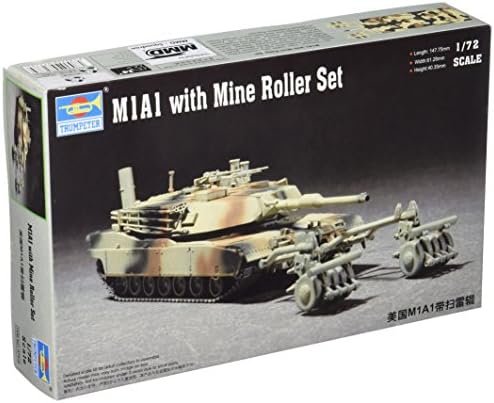 Trumpeter 1/72 M1A1 Abrams Tank with Mine Roller image 2