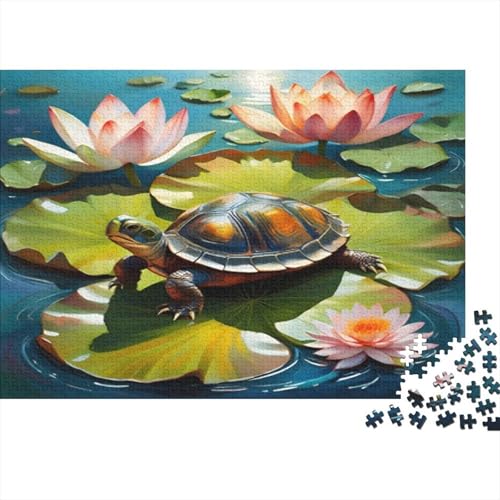 Puzzle de 1000 piezas de estanque de lotos, el regalo perfecto de relajaci坦n