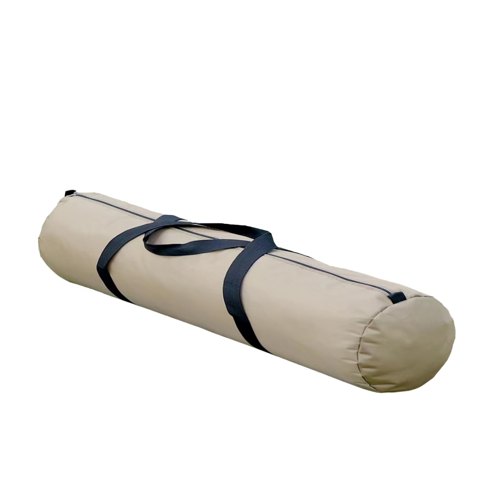 Houfut Camping Chair Replacement Bag Folding Chair Carry Bag with Sturdy Carrying Handle Strap Nylon Storage Tent Bag Heavy Duty Chair Bag for Camping (khaki-2 (47"x7.5"))